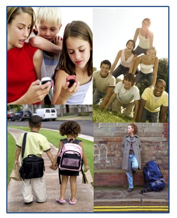 Image of children and teenagers